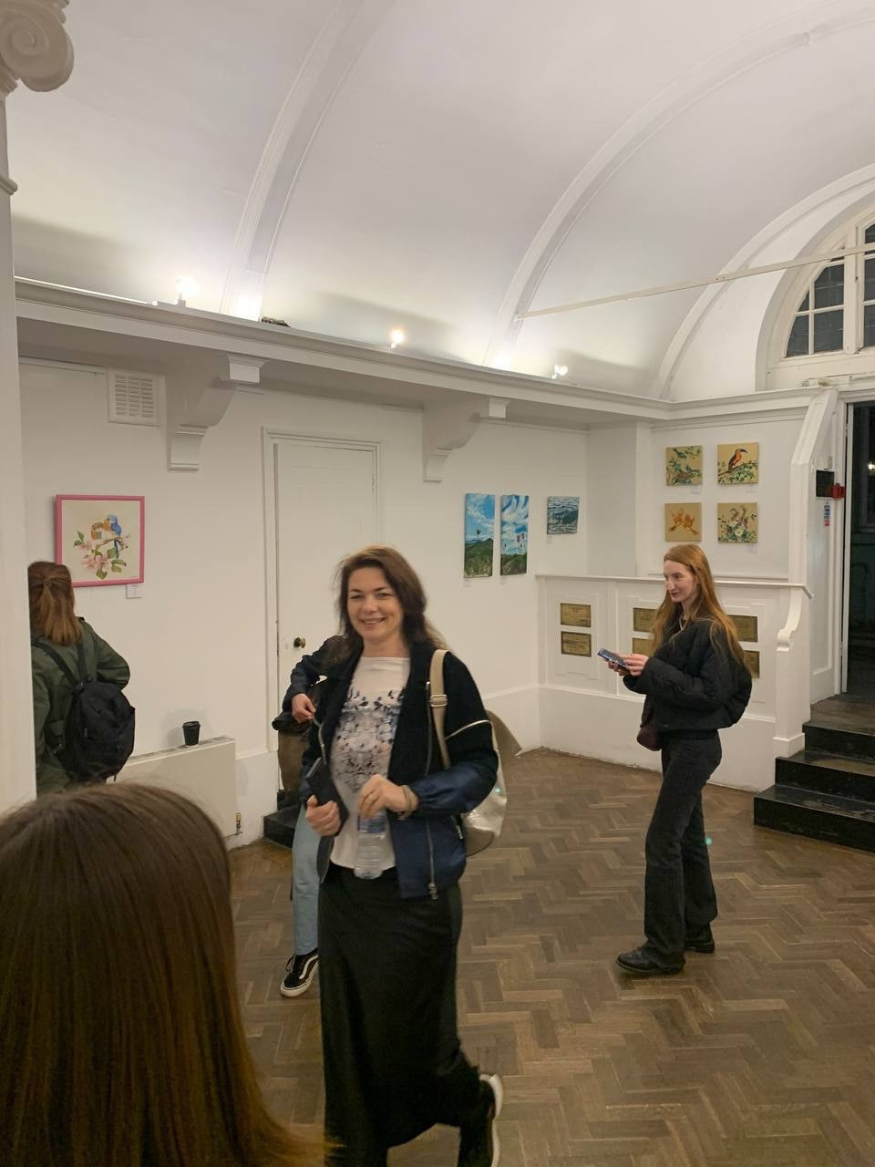 Close up of art installation